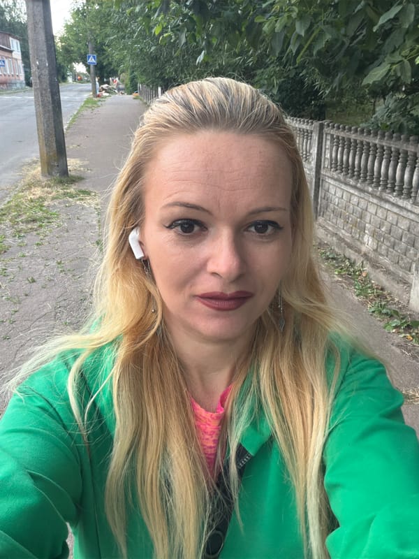 Lazy summer afternoon in a Chernihiv neighbourhood