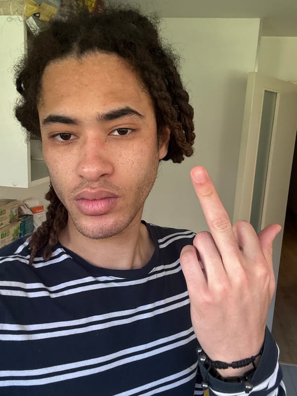 Man takes multiple selfies in Les Ulis, France