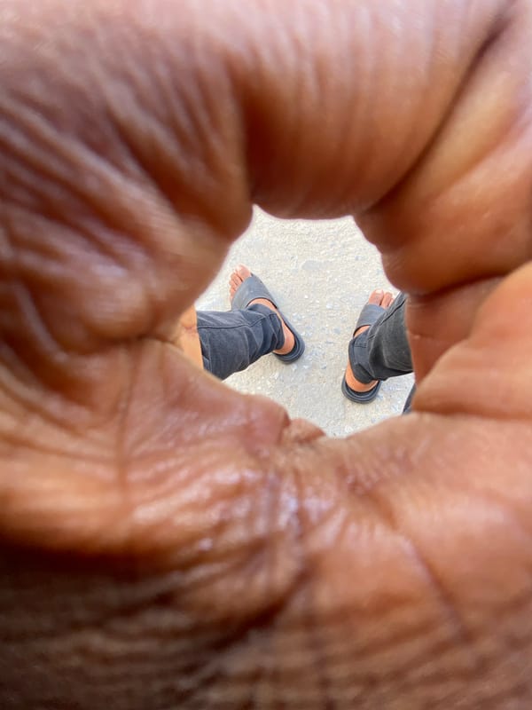 Morning routine documented in residential Ado, Nigeria