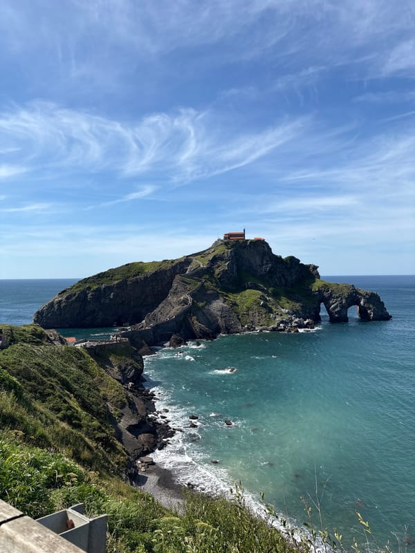 Visiting San Juan de Gaztelugatxe hermitage on Basque coast