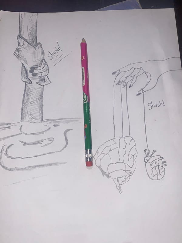 Artist creates multiple pencil sketches across Nigerian locations