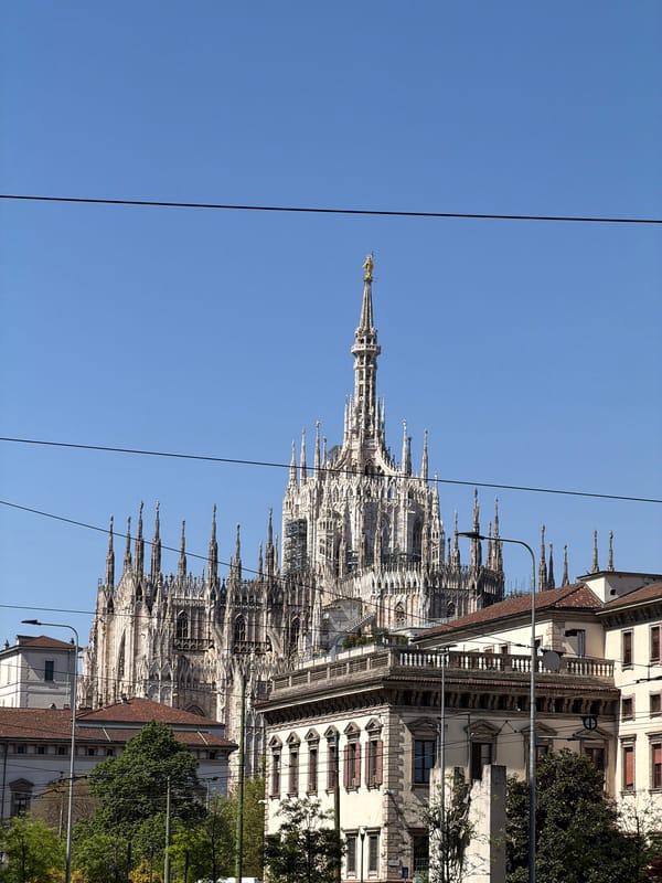 Witness documents Milan landmark tour including Duomo and city center