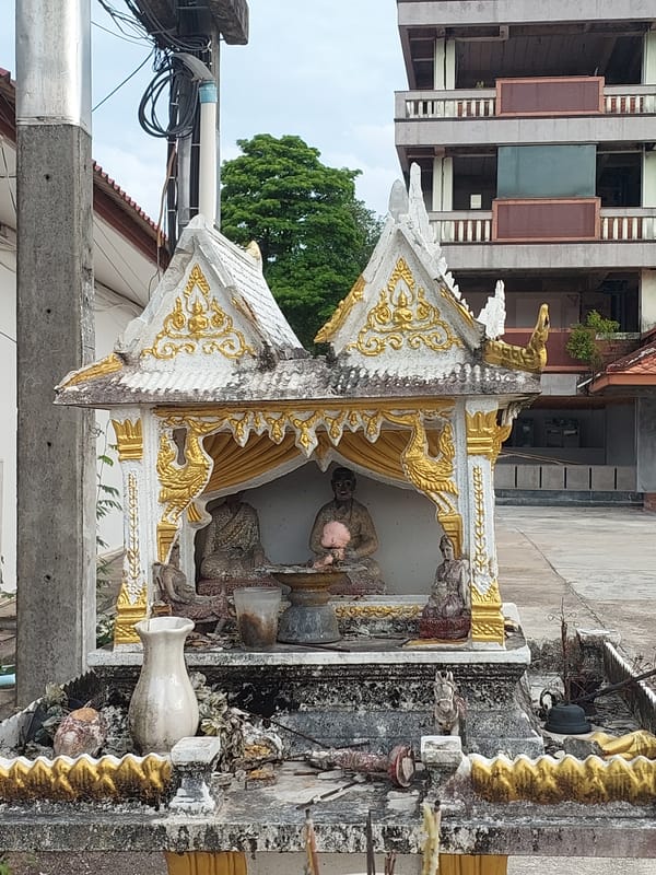 Cloudy morning on Ko Samui — beach, streets, and local life