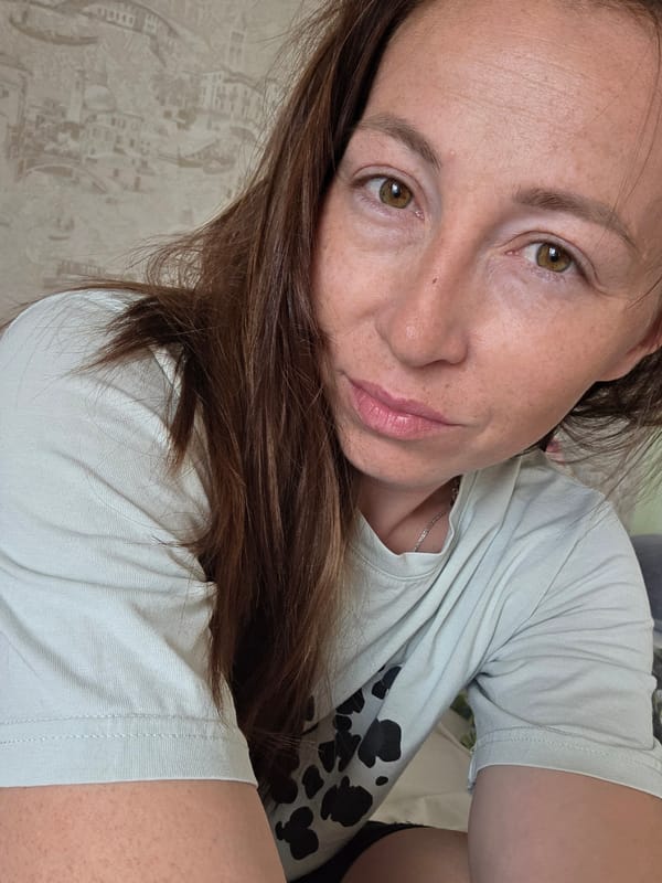 Russian Family Documents Afternoon With Pets and Watermelon