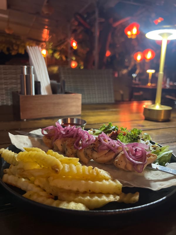 Lunch documentation across Nha Trang restaurants during midday dining
