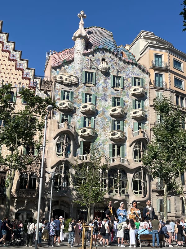 Casa Batlló architectural tour on Passeig de Gràcia