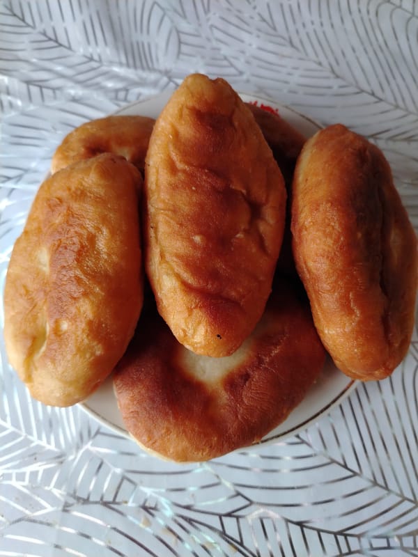 Traditional meal served in Kazakhstan rural district
