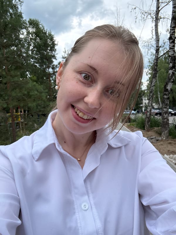 Selfies and street-level moments outside a school
