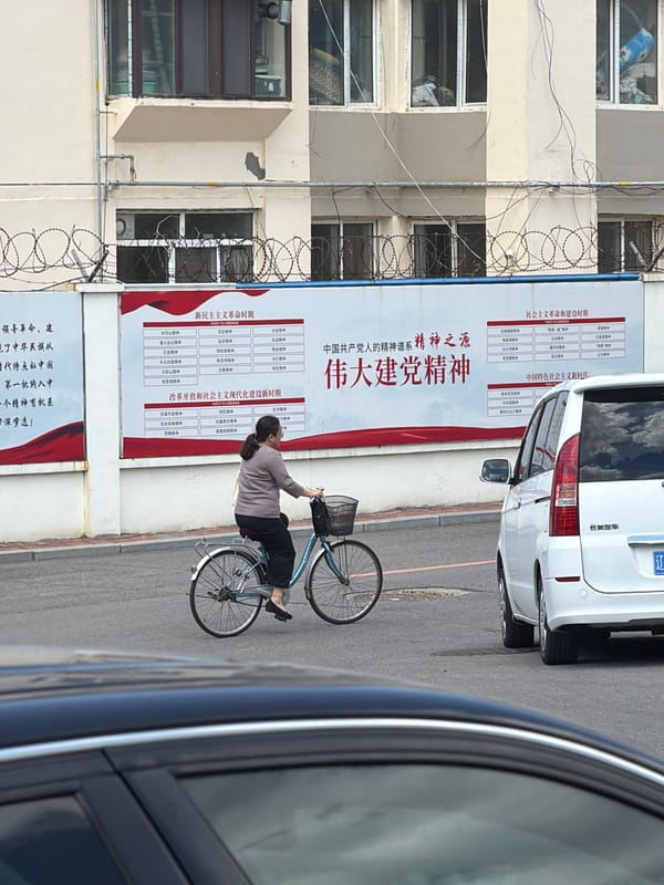 Early morning street life documented in Zhongtun, China
