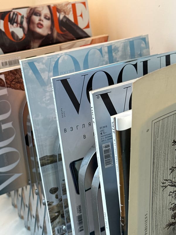 Lifestyle items documented in Minsk include magazines, glassware