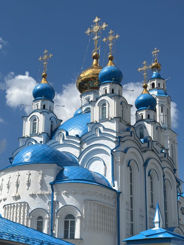 Orthodox church and flower arrangements documented by single witness