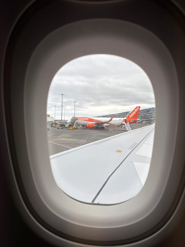 Commercial flights operate at Santa Cruz airport, Portugal