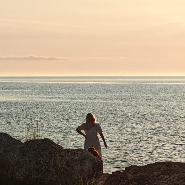 Peaceful sunrise moments captured along Shcholkino coastline in Ukraine