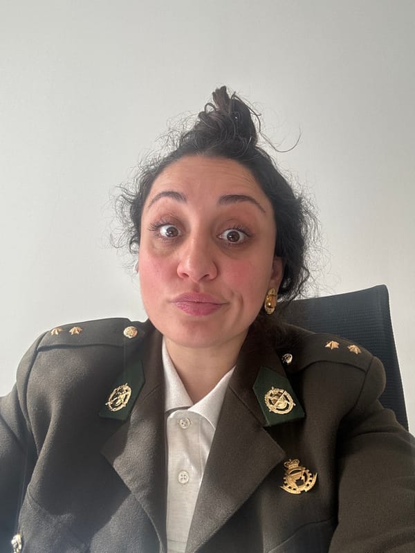 Woman photographed in close-up portraits in Tbilisi, Georgia