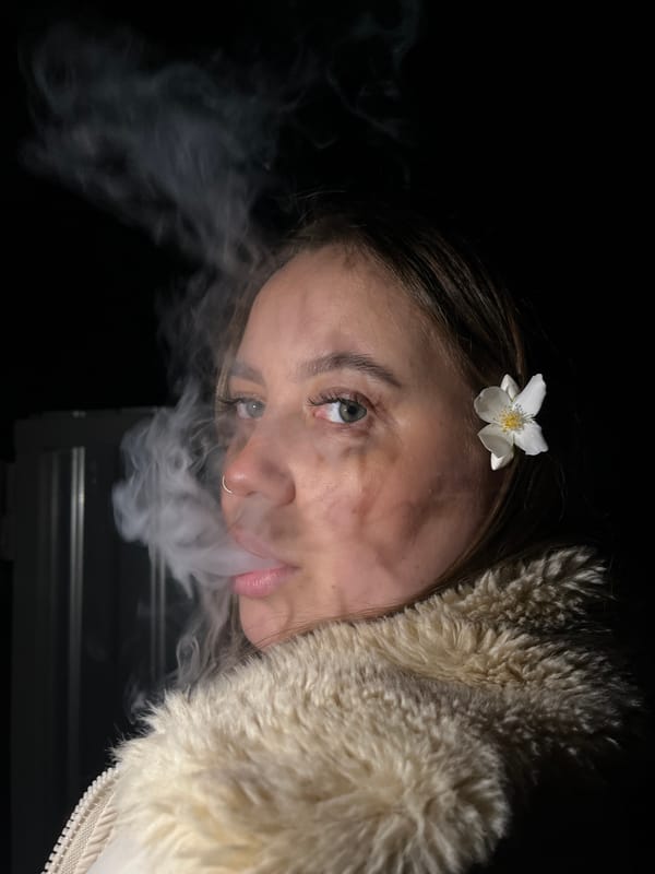 Nighttime portraits and garden lights captured in Novopokrovskaya