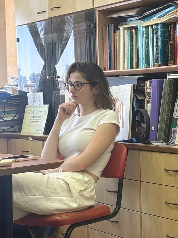 Quiet moment at a desk in a Tel Aviv study
