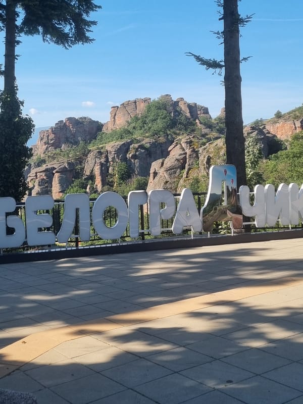 Morning visit documented at Belogradchik Bulgaria scenic overlooks
