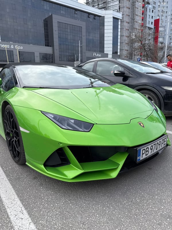 Luxury car gathering spotted around Plovdiv, Bulgaria