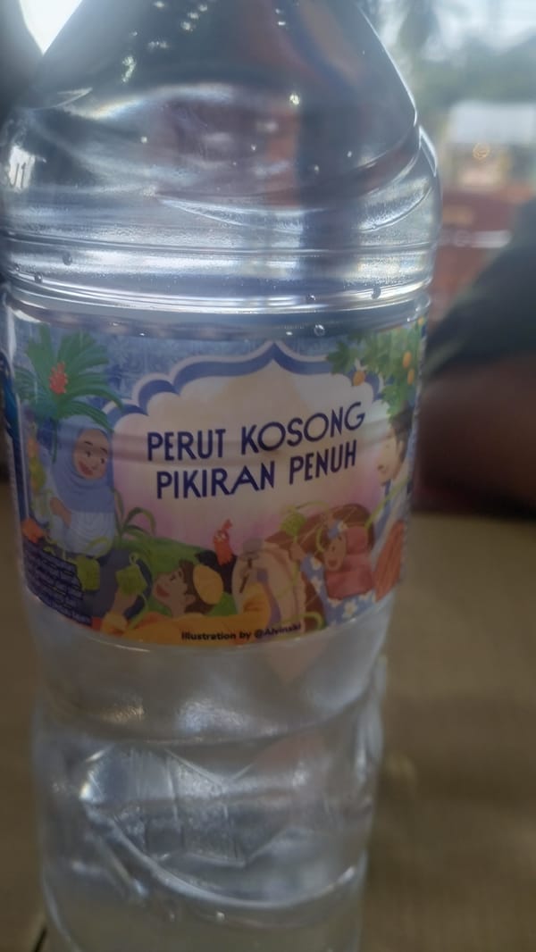 Morning meal documented in Lhokseumawe, Indonesia