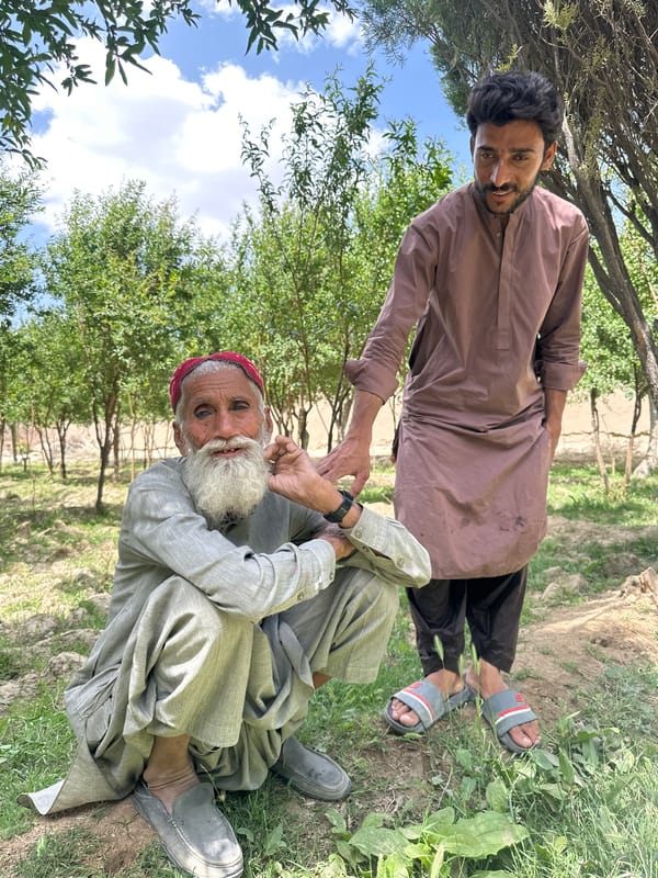 Family moments captured in Quetta, Pakistan morning hours