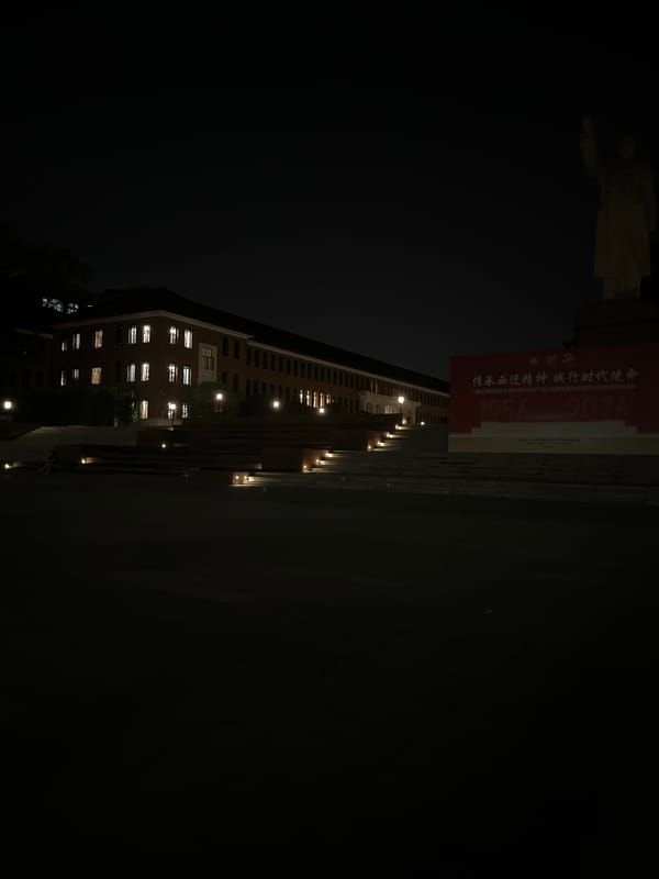 Nighttime urban lights documented in Yuzhong District, China