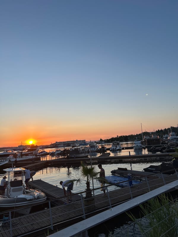 Sunset dinner and folk dancing in Sozopol, Bulgaria