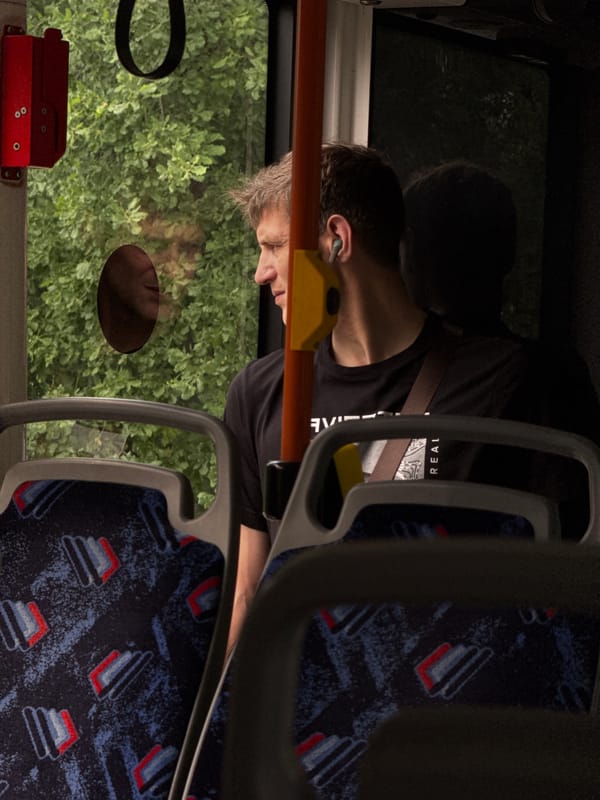 Everyday commute on a Saint Petersburg tram