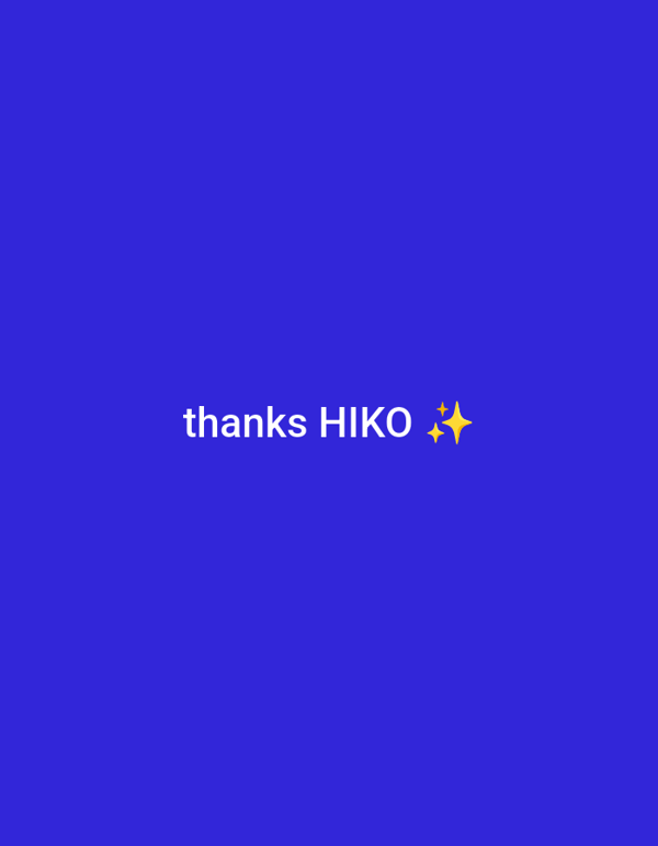 Digital graphics show thank you message and Peru religious announcement