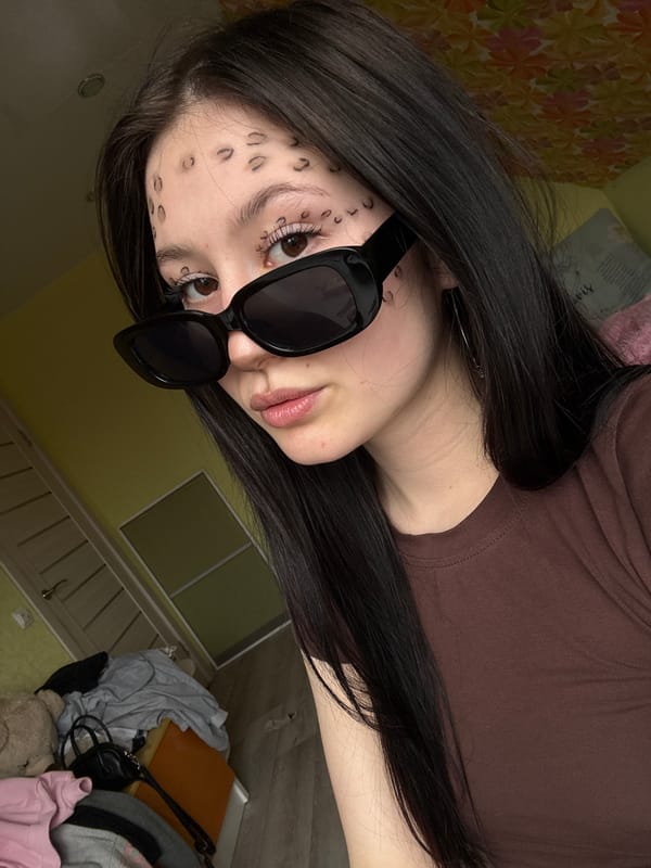 Young woman poses for portrait session in Russia