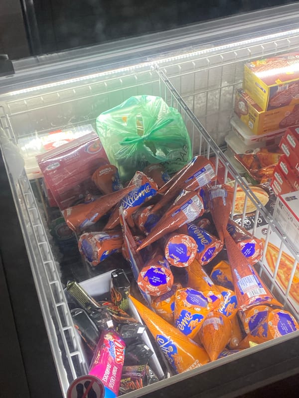 Man takes selfies while shopping in Schiltigheim France