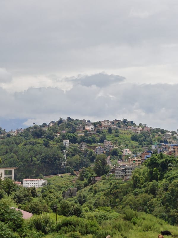 Street scenes and hillside views across Kirtipur, Nepal
