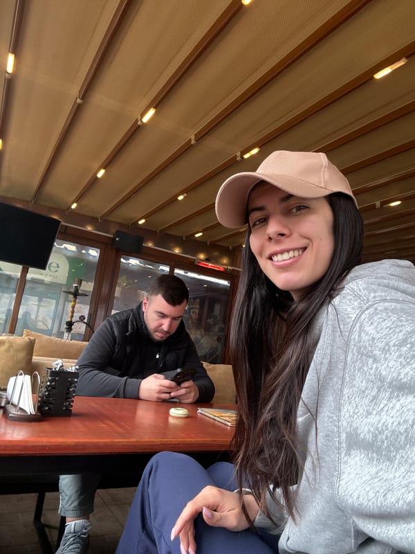 Couple enjoys hookah and drinks at Sofia restaurant