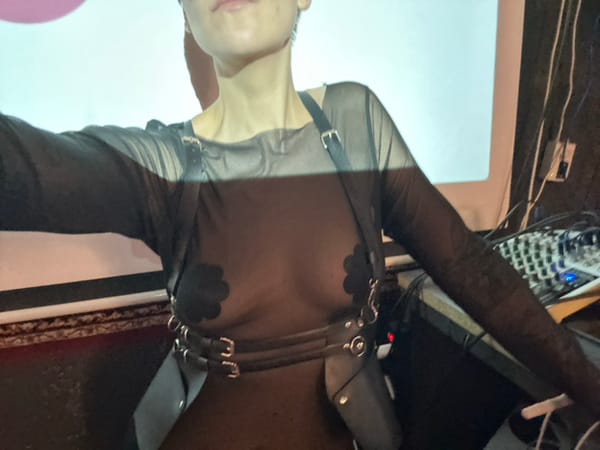 Alternative fashion performance documented at Batumi venue