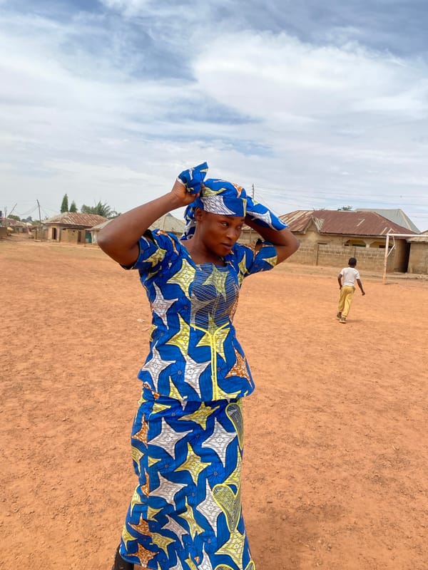 Daily life scenes captured in Rido, Nigeria community
