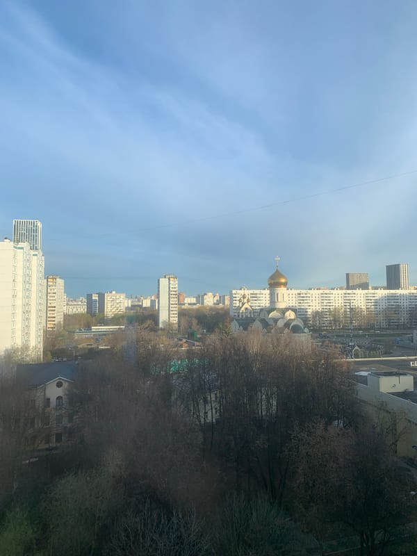 Moscow cityscape with Cathedral of Christ the Savior documented