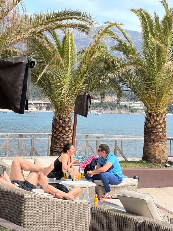 Morning life captured in Budva: selfies, pets, street scenes