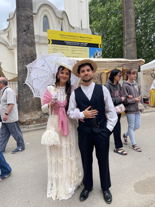 Period costume event draws participants to Terrassa, Spain
