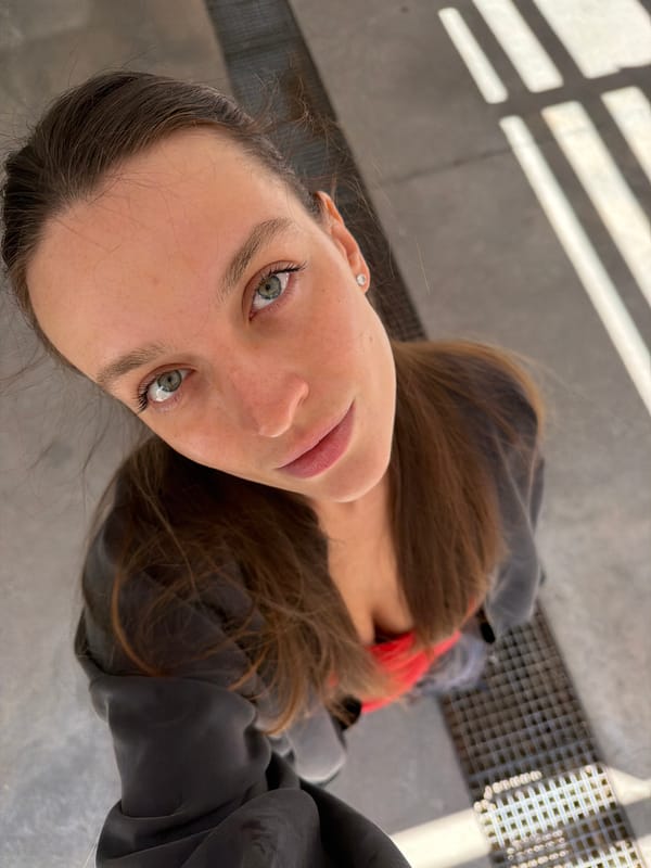 Young woman's morning moments documented around Budva, Montenegro