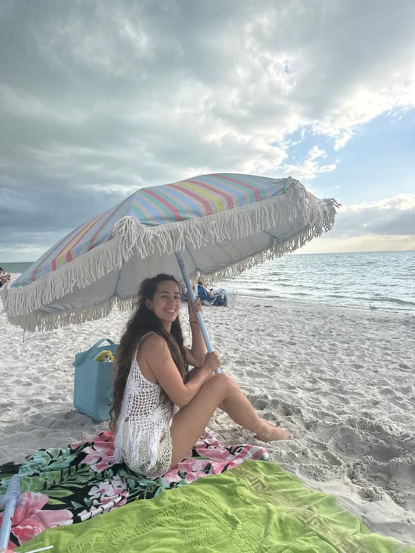 Evening beach scenes captured in Naples, Florida
