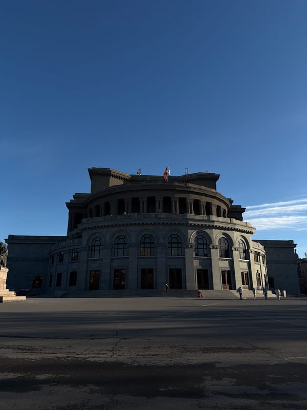 National Gallery of Armenia documented in early morning hours