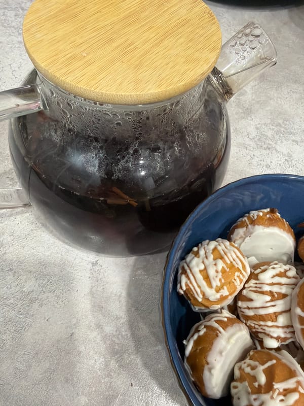 Tea and paint-by-numbers: a quiet evening in Nizhnekamsk