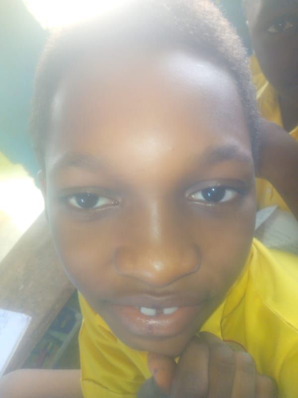 Students photographed at school in Ikorodu, Nigeria