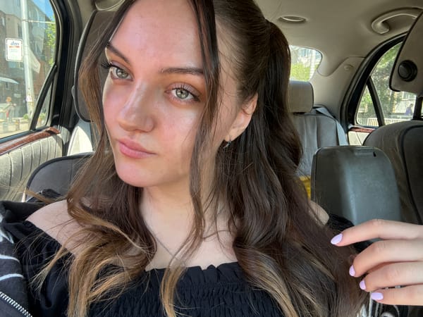 Woman with highlighted hair spotted in vehicle in Sofia