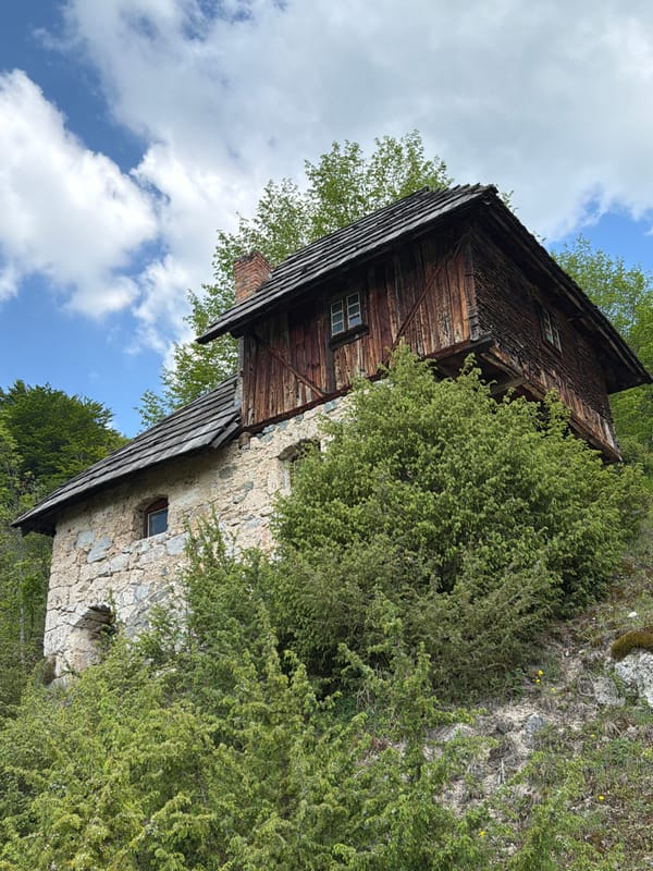 Traditional architecture documented in rural Prijepolje Municipality, Serbia