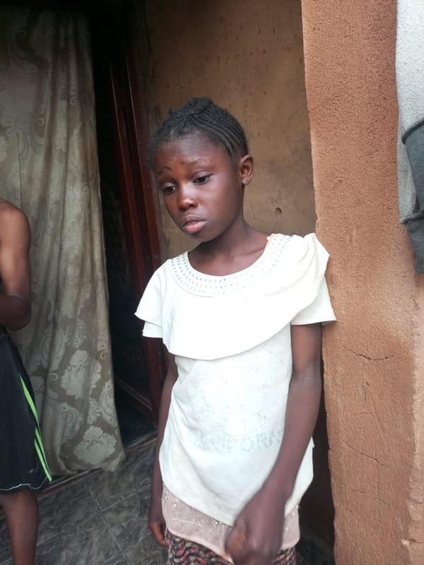 Morning scene outside homes in Tempure and Gombe, Nigeria