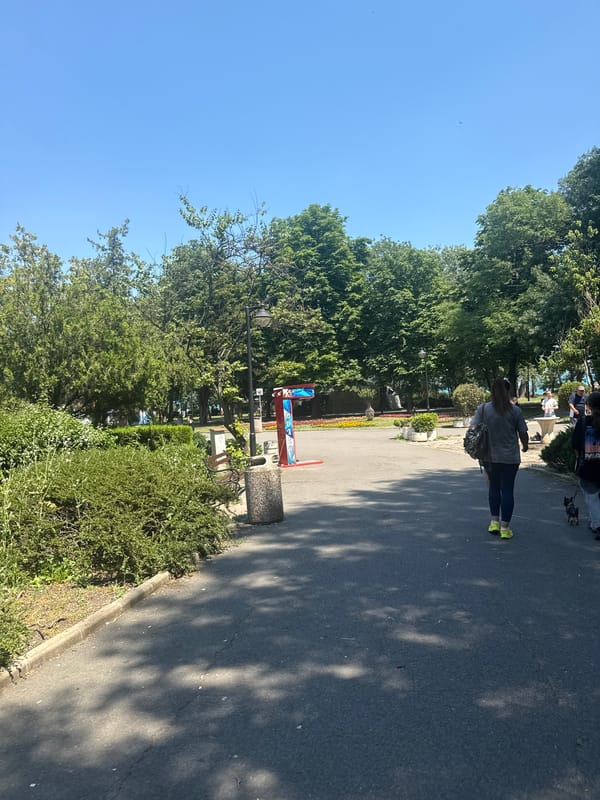 Sunny morning snapshots across Burgas, Bulgaria