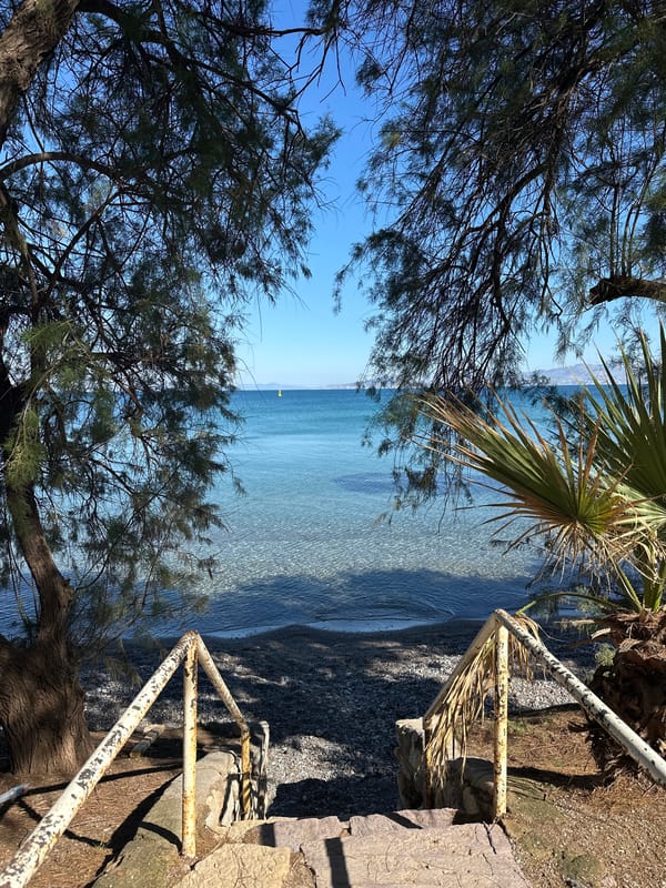 Scenic Mediterranean coastal views documented in Datça, Turkey