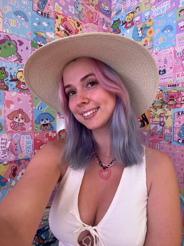 Afternoon at a kawaii dessert cafe in Madrid