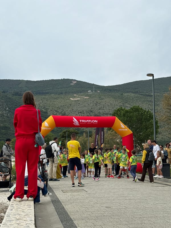 Youth triathlon event draws athletes and crowds in Igalo
