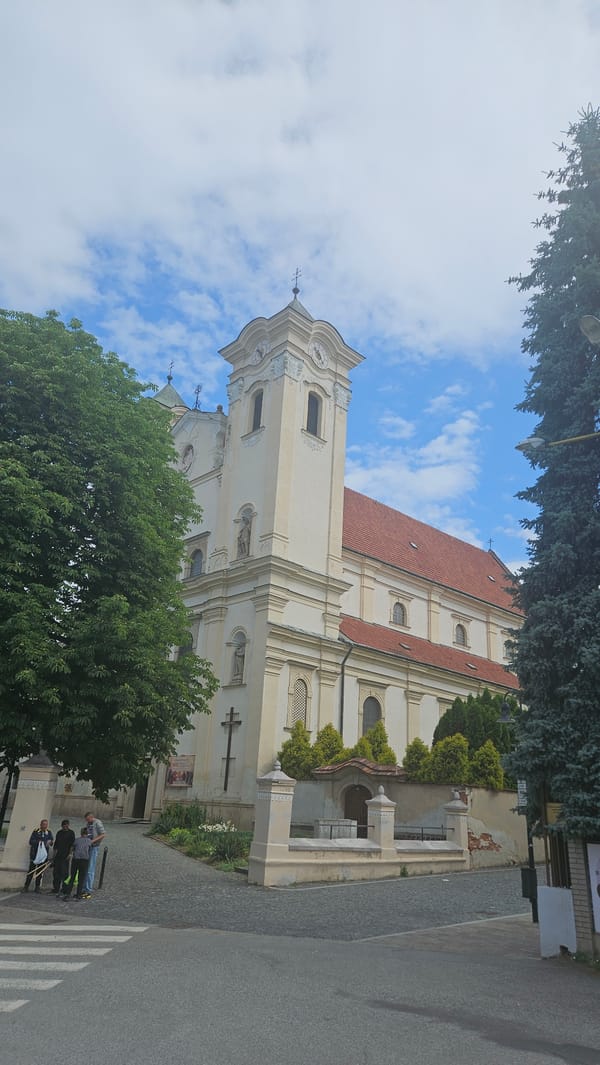 Morning stroll through Prešov's historic old town center